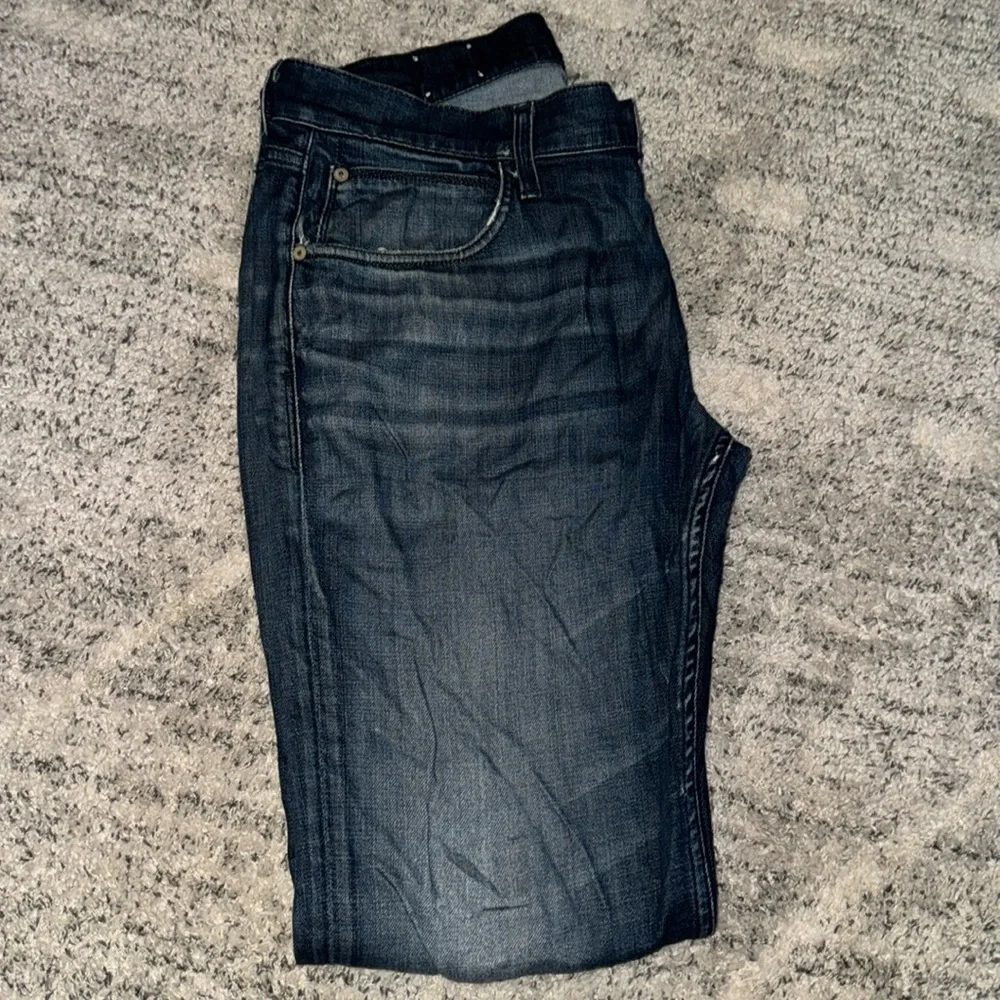 Hudson denim blue jeans men’s pants distressed Blake style Slim Straight Leg 33​ - Picture 3 of 12